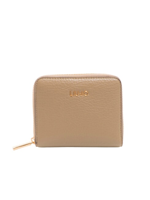 LIUJO CALIWEN Mittelgroße Brieftasche mit Rundum-Reißverschluss Wüstentaupe - Brieftaschen Damen