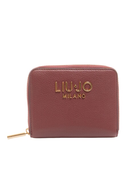 LIUJO CALIWEN Mittelgroße Brieftasche mit Rundum-Reißverschluss Rotwein - Brieftaschen Damen