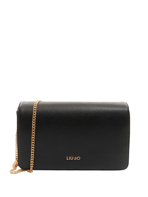 LIUJO CALIWEN Tasche mit Ketten-Schultergurt SCHWARZ - Damentaschen