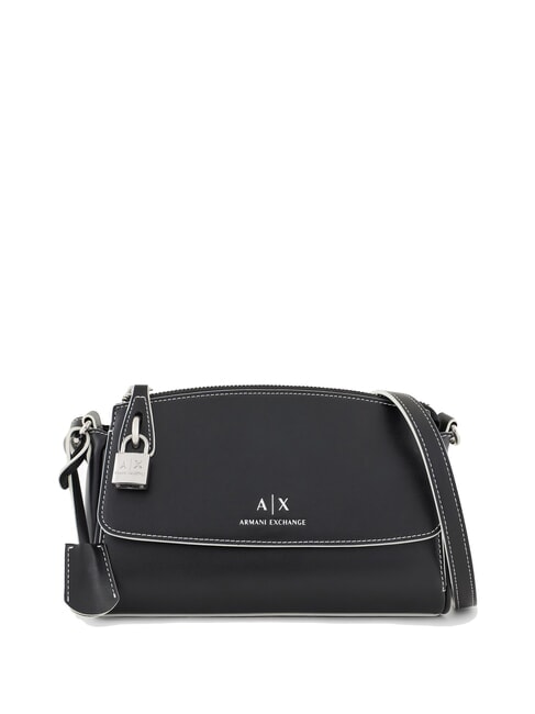 ARMANI EXCHANGE JANE Umhängetasche mit Vorhängeschloss schwarz /journal - Damentaschen