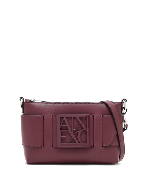 ARMANI EXCHANGE A|X BUCKLE Schultertasche Rille - Damentaschen