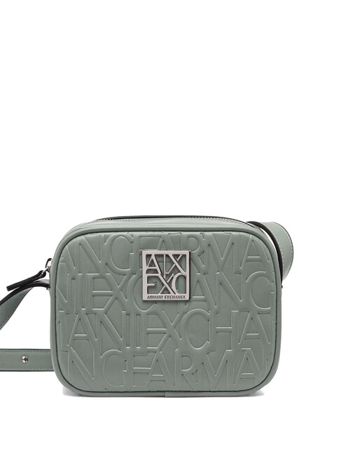 ARMANI EXCHANGE Kamera Tasche Mini-Schultertasche Salbei - Damentaschen