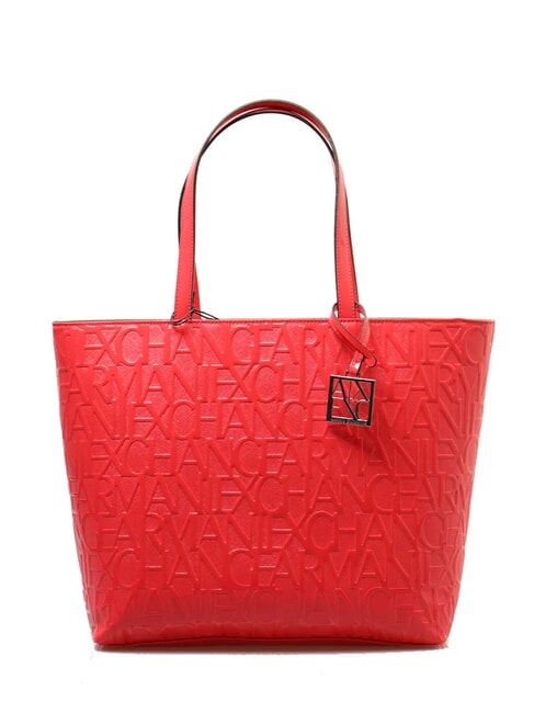 ARMANI EXCHANGE VERNICE Umhängetasche, Lackeffekt Grenadine - Damentaschen