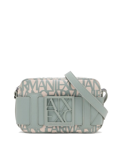 ARMANI EXCHANGE LOGO ALL OVER Zimmerhäuser Tal/Salbei - Damentaschen