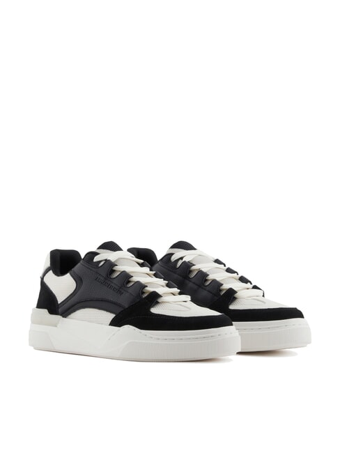ARMANI EXCHANGE A|X Sneaker mit Wildlederdetails bla / wow - Herrenschuhe
