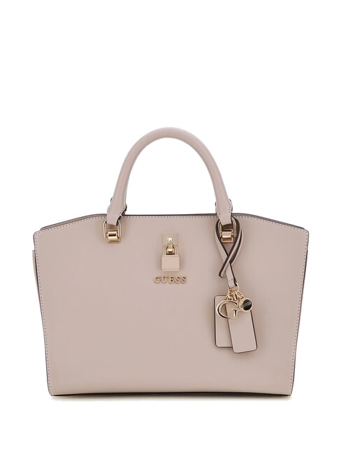 GUESS QUEENSLAND Handtasche, mit Schultergurt einfach taupe - Damentaschen