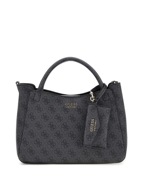 GUESS BRENTON Handtasche, mit Schultergurt Kohle - Damentaschen