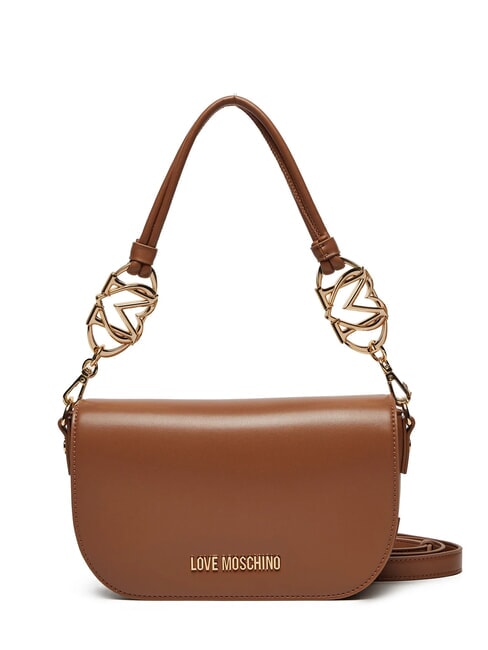 LOVE MOSCHINO JEWEL Umhängetasche mit Schultergurt Kamel - Damentaschen