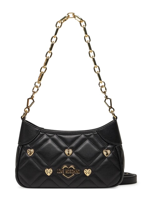 LOVE MOSCHINO SWEET STUDS Umhängetasche mit Schultergurt Schwarz - Damentaschen