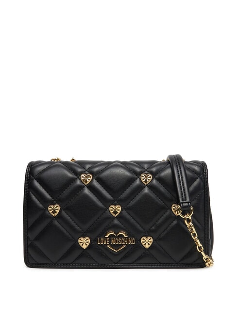 LOVE MOSCHINO SWEET STUDS Umhängetasche mit Kette Schwarz - Damentaschen