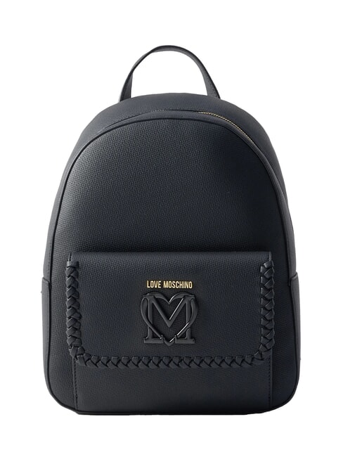 LOVE MOSCHINO BRAIDED Rucksack mit Tasche Schwarz - Damentaschen