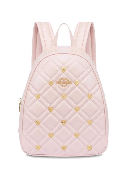 LOVE MOSCHINO SWEET STUDS Rucksack mit Herznieten Gesichtspuder - Damentaschen
