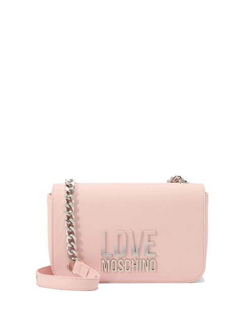 LOVE MOSCHINO LETTERING BICOLOR Umhängetasche Gesichtspuder - Damentaschen
