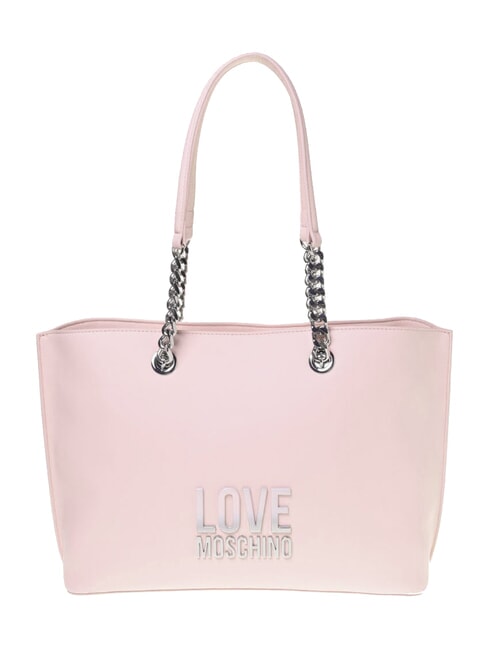 LOVE MOSCHINO PRISM Einkaufstasche mit Kettengriffen Gesichtspuder - Damentaschen