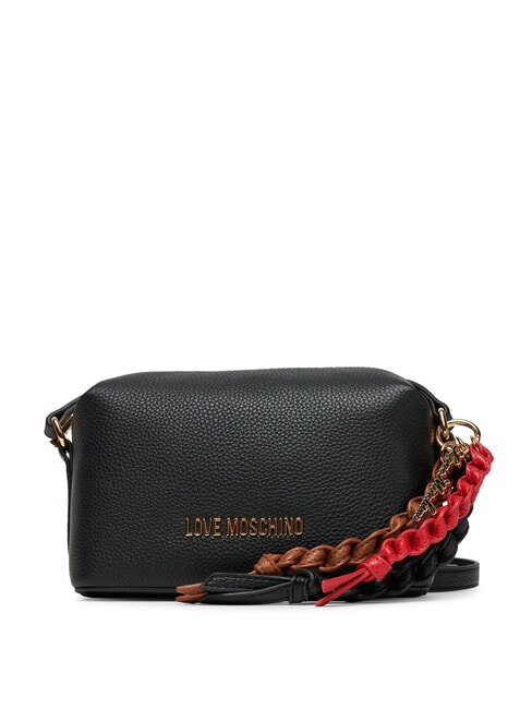 LOVE MOSCHINO LEGACY Kameratasche mit Anhängern Schwarz - Damentaschen