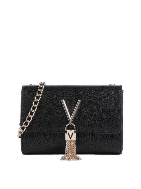 MARIO VALENTINO DIVINA Mini-Umhängetasche schwarz/gold - Damentaschen