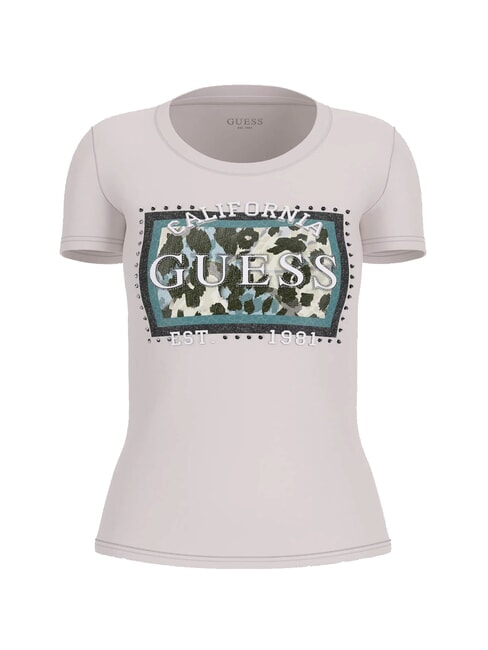 GUESS ANIMALIER  T-Shirt gedämpfter Stein - T-Shirts und Tops für Damen