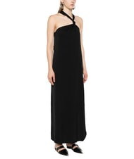 CALVIN KLEIN CK Langes Viskosekleid mit Knoten - Damenkleider