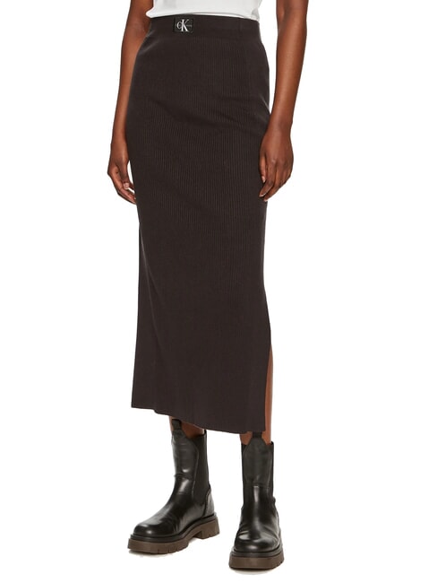 CALVIN KLEIN CK JEANS Stretch-Midirock ck schwarz - Damenröcke