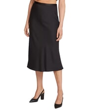 CALVIN KLEIN CK Gl&auml;nzender Longuette-Rock - Damenr&ouml;cke