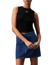 CALVIN KLEIN CK JEANS Geripptes Tanktop - T-Shirts und Tops f&uuml;r Damen