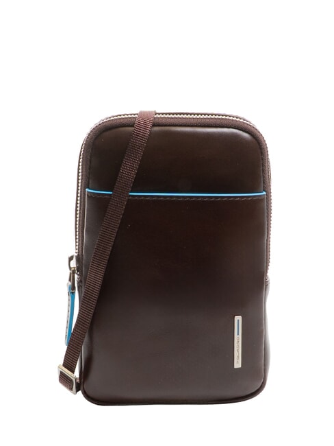 PIQUADRO BLUE SQUARE Leder Geldbörse MAHAGONI - Brieftaschen Herren