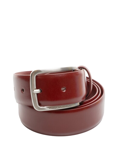 PIQUADRO 56 Ledergürtel rot 3 - Gürtel
