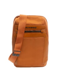 PIQUADRO WOODY One-Shoulder-Rucksack aus Lederstoff - PC-Rucks&auml;cke