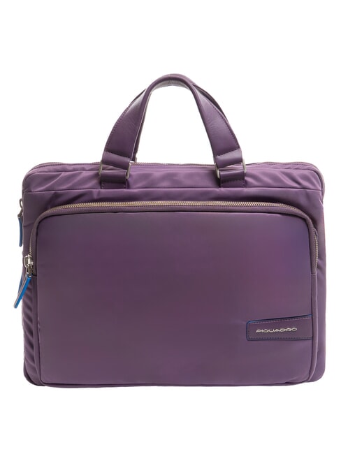 PIQUADRO PQ-RY Schlanke 14-Zoll-Laptop-Aktentasche FUCHSIE - Arbeitstaschen