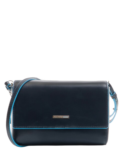 PIQUADRO BLUE SQUARE  Clutch mit Schultergurt Blau - Damentaschen