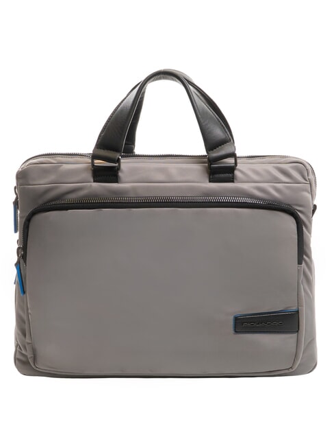 PIQUADRO PQ-RY Schlanke 14-Zoll-Laptop-Aktentasche Grau - Arbeitstaschen
