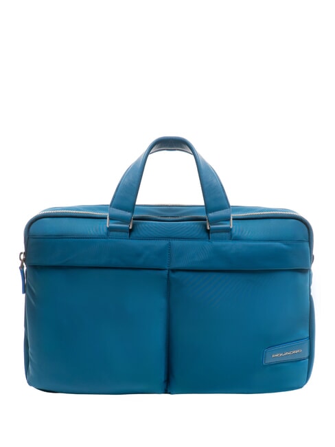 PIQUADRO PQ-RY 15,6" Laptop-Aktentasche blaugrün - Arbeitstaschen