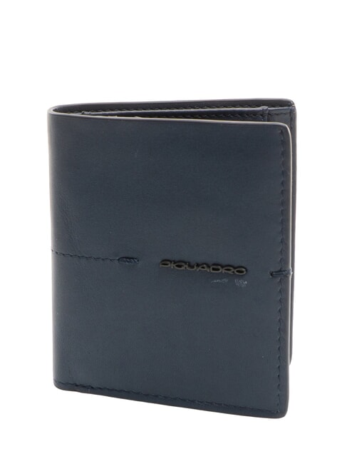 PIQUADRO KIRI Lederbrieftasche Blau - Brieftaschen Herren