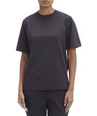 CALVIN KLEIN CK Kurz&auml;rmliges Cut-Out-T-Shirt - T-Shirts und Tops f&uuml;r Damen