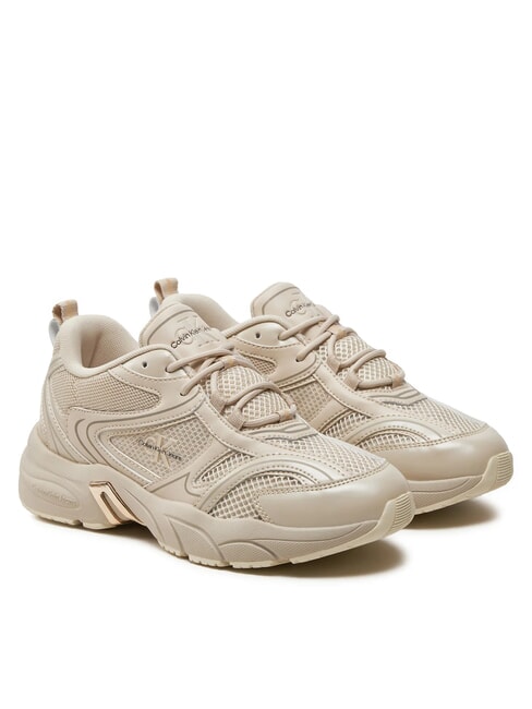 CALVIN KLEIN CK JEANS Klobige Turnschuhe Eierschale - Damenschuhe