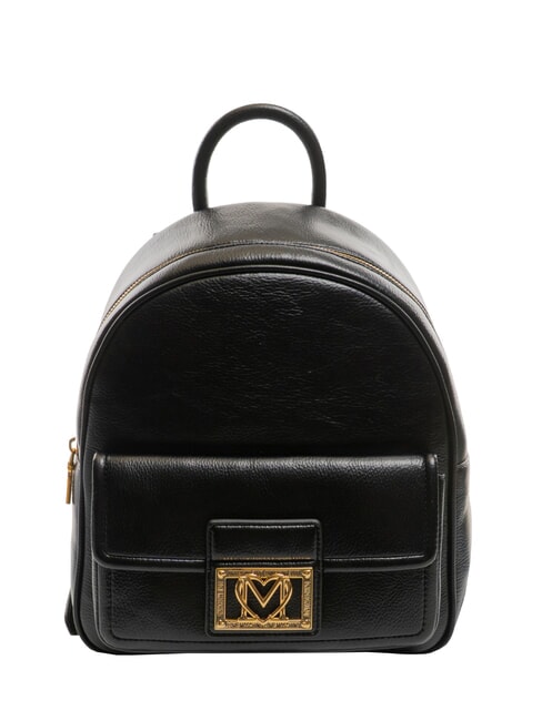 LOVE MOSCHINO LOCKED IN GOLD  Damenrucksack Schwarz - Damentaschen