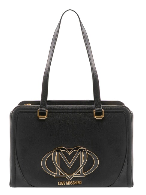 LOVE MOSCHINO LOGO  Einkaufstasche Schwarz - Damentaschen