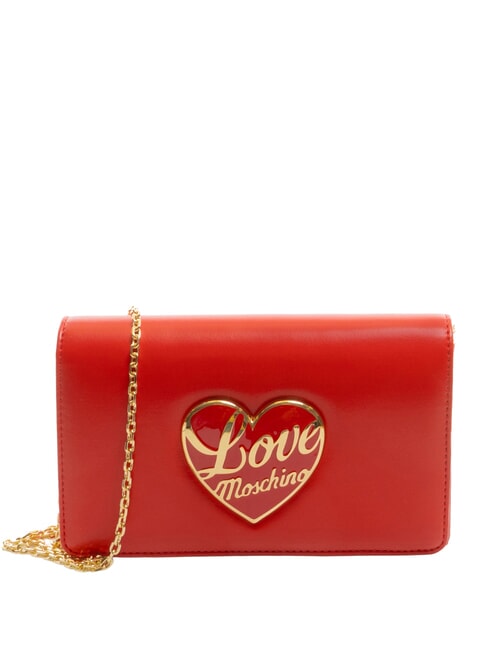 LOVE MOSCHINO LOVE HEART  Umhängetasche ROT - Damentaschen