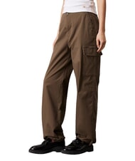 CALVIN KLEIN CK JEANS Cargohose aus geb&uuml;rsteter Baumwolle - Damenhosen