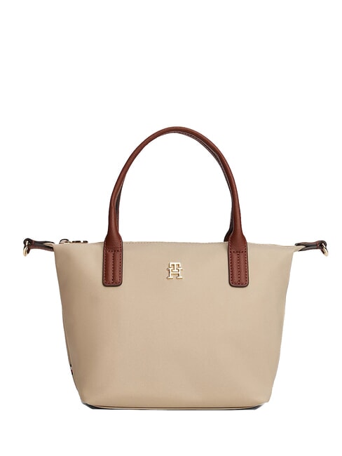 TOMMY HILFIGER POPETTE Handtasche mit Schultergurt Sandelholz - Damentaschen