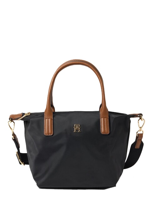 TOMMY HILFIGER POPETTE Handtasche mit Schultergurt Schwarz - Damentaschen