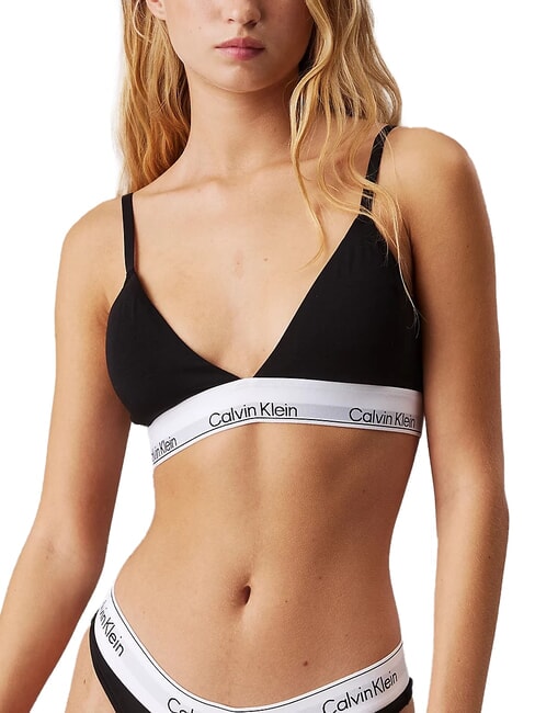 CALVIN KLEIN CK Bralette-BH aus Stretch-Baumwolle Schwarz - BHs Damen