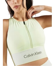 CALVIN KLEIN CK PERFORMANCE Sport-BH mit Rei&szlig;verschluss f&uuml;r mittlere Sto&szlig;festigkeit - BHs Damen