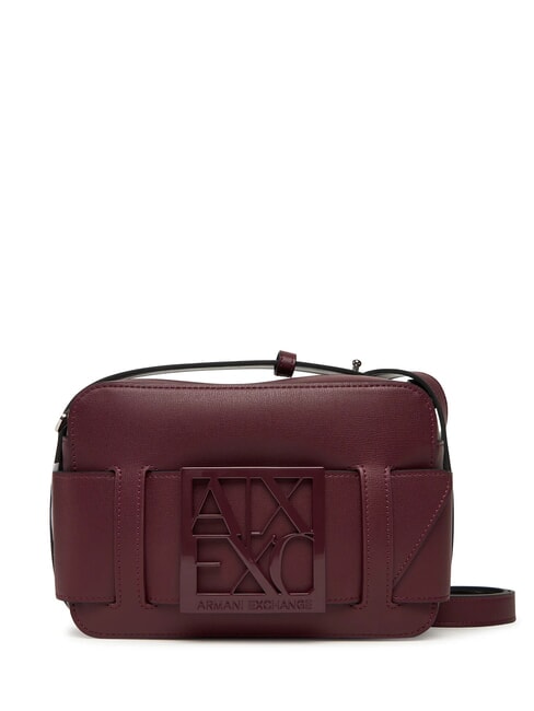 ARMANI EXCHANGE A|X BUCKLE Schultertasche Rille - Damentaschen