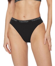 CALVIN KLEIN CK Slip mit Gummizug und Logo Schwarz - Damenslip - 1