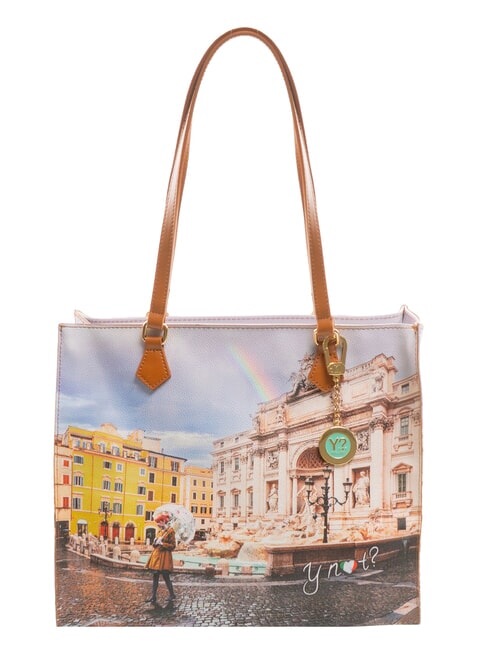 YNOT YESBAG Schultertasche Regenbogen Rom - Damentaschen