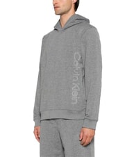 CALVIN KLEIN CK PERFORMANCE Hoodie mit Logo mittelgrau meliert - Sweatshirts Herren - 1