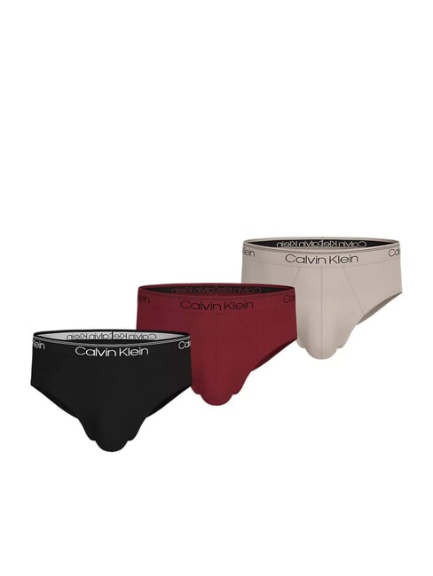 CALVIN KLEIN CK 3 Schlupf schwarz, Syrah, Kokon - Herrenslip