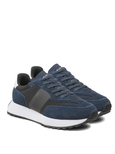 CALVIN KLEIN CK Turnschuhe marineblau/schwarz/weiß - Herrenschuhe