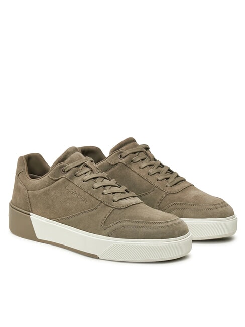 CALVIN KLEIN CK Sneakers aus Wildleder gestromt - Herrenschuhe